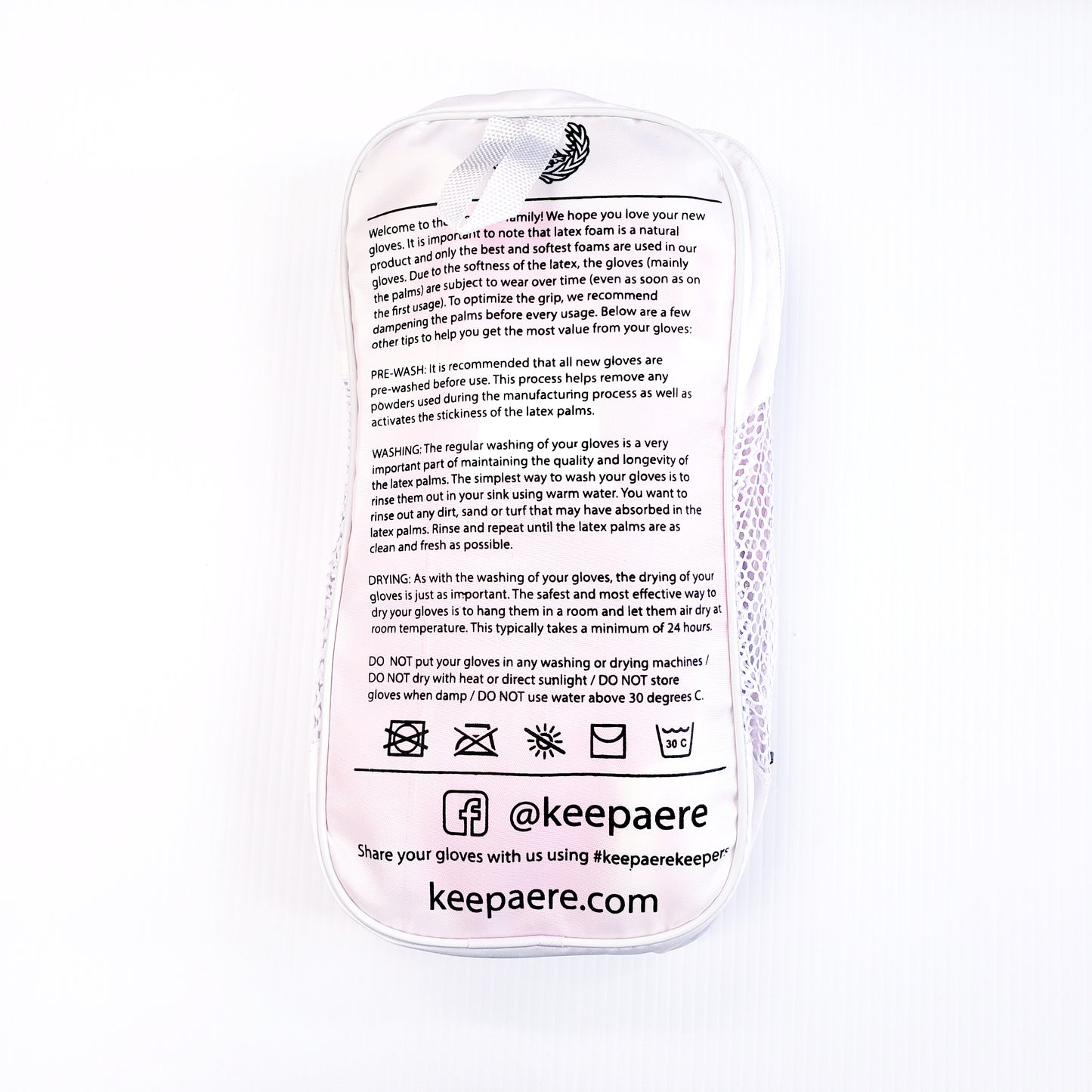 Pink Keepaere BOSS Goalkeeper Gloves for soccer