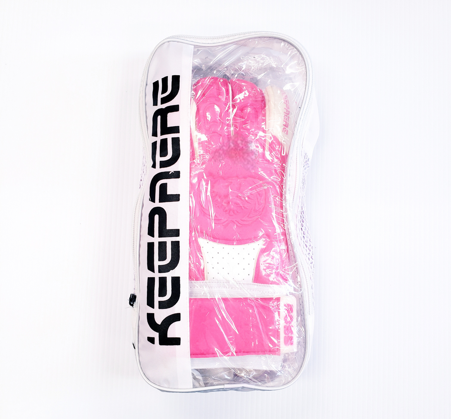 Pink Keepaere BOSS Goalkeeper Gloves for soccer