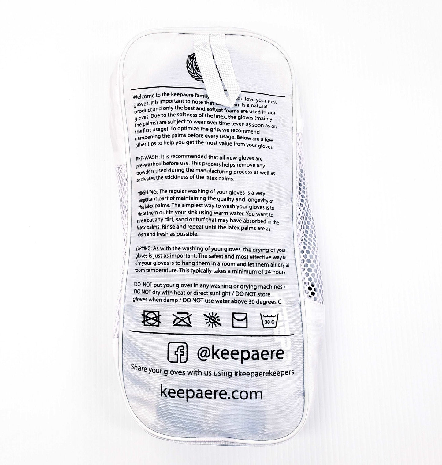 Blue Soccer Goalkeeper Gloves - Keepaere MODA